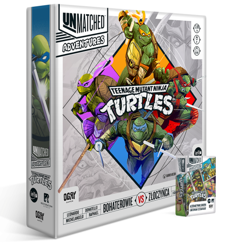 Unmatched Adventures Teenage Mutant Ninja Turtles GRA Sklep Ogry Games